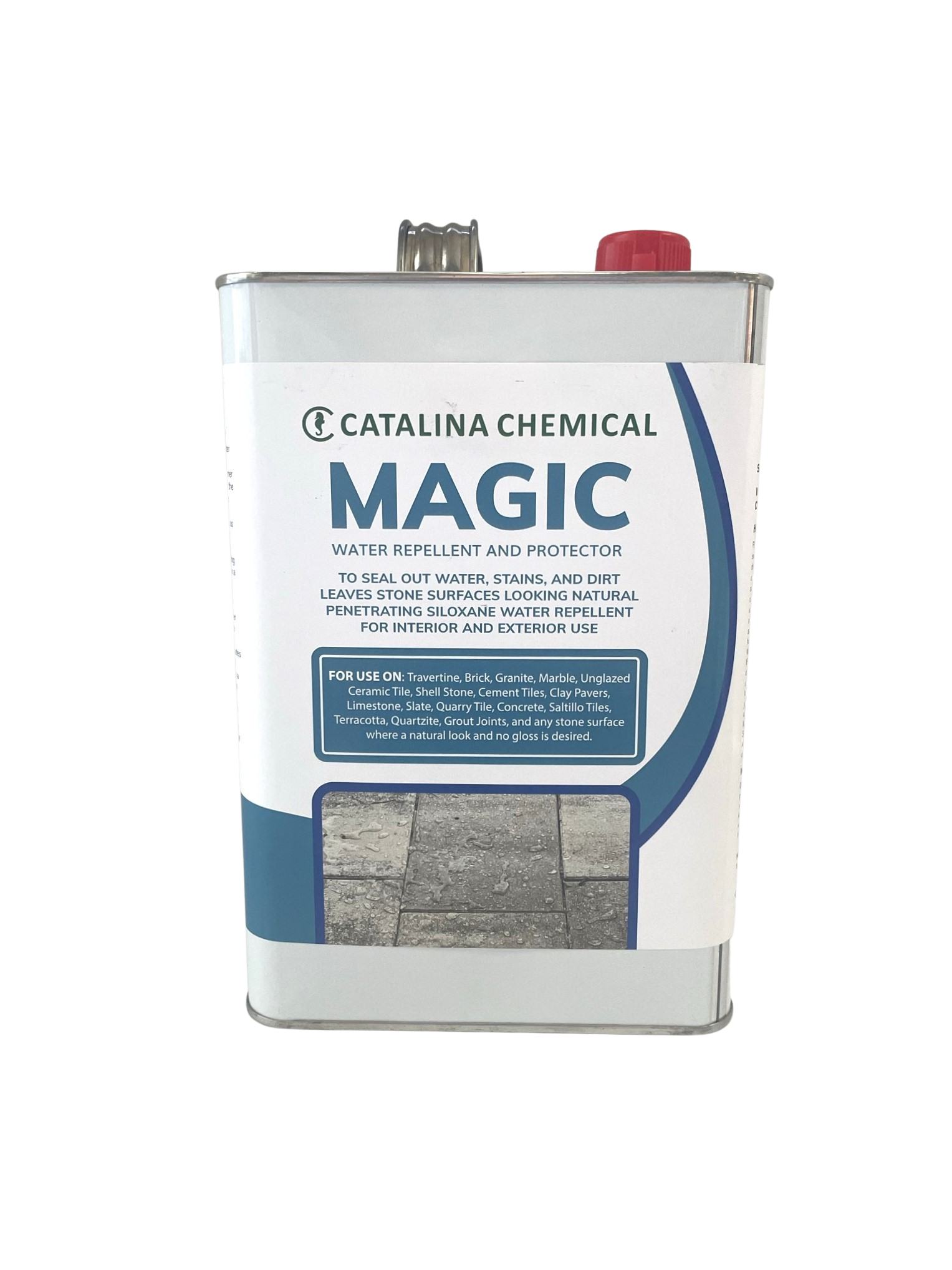 Natural Look Stone Sealer and Water Repellant- MAGIC — Catalina Chemical